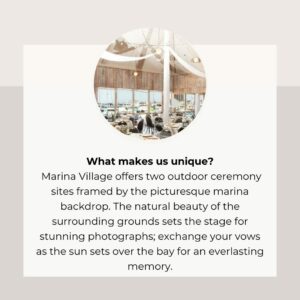 What Makes Marina Village Events Center Unique?