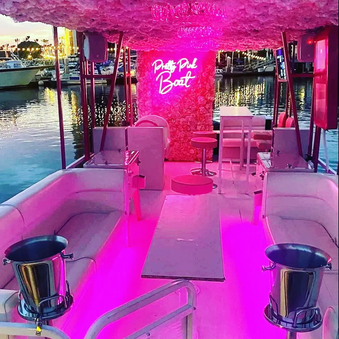 Pretty Pink Boat